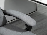 Office Chair with Footrest Ergonomic Office Chair with Armrests Lumber Support and Headrest Light T3398P328212