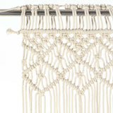 Macrame Curtain 140x240 cm Cotton 323975