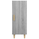 Sideboard Grey Sonoma 34.5x34x90 cm Engineered Wood 817403