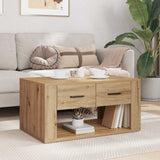 Coffee Table Artisan Oak 80 x 50 x 40 cm Engineered Wood 881130
