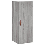 Wall Mounted Cabinet Grey Sonoma 34.5x34x90 cm 828834