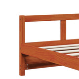 Daybed without Mattress Wax Brown 80x200 cm Solid Wood Pine 854960