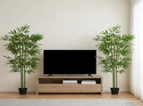 Artificial Bambo Tree 2 pcs Green 45 x 18 x 175 cm 42042063
