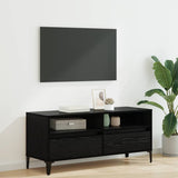 TV Cabinet with Drawer Black Oak 100 x 34.5 x 44.5 cm 881470