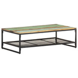 320245 Coffee Table 110x60x35 cm Solid Reclaimed Wood