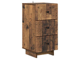 Drawer Cabinet Old Wood 33 x 34.5 x 90 cm Engineered Wood 893933