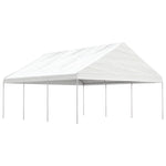 Gazebo with Roof White 6.69x5.88x3.75 m Polyethylene 3155519