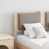 Headboard Other Brown 135 cm Solid pine wood 878962
