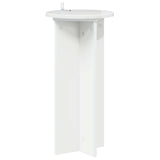 Plant Stand 2 pcs High Gloss White 29.5 x 29.5 x 60 cm 899721