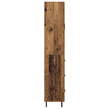 Highboard with Drawer 2 pcs Old Wood Engineered Wood 3415629