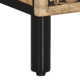 Bedside Cabinet 50x33x60 cm Solid Wood Mango 358221