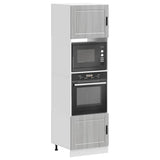 Oven Cabinets 2 pcs Porto Grey Sonoma Engineered Wood 3315057