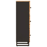 Storage Highboard Brown 40 x 33 x 110 cm Solid Mango Wood 4018325