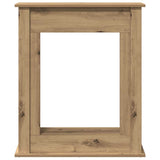 Fireplace Surround Artisan Oak 75x20x87.5 cm Engineered Wood 854588