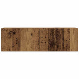 Wall Mounted TV cabinets 8 pcs Old Wood Engineered Wood 3328951