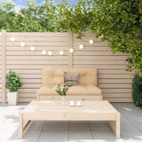 2 Piece Garden Lounge Set Solid Wood Pine 825723