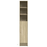Sideboard with LED Sonoma Oak 36x32.5x200 cm Engineered Wood 852126