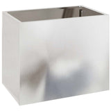 Garden Planter Stainless Steel 50 x 32 x 40 cm Stainless Steel 876354