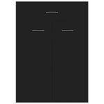 Shoe Cabinet Black 60x35x84 cm Engineered Wood 801072