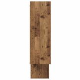 TV Cabinet Set Wall-mounted 4 pcs Old Wood Engineered Wood 3393282