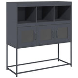 Sideboard Anthracite 100.5x39x107 cm Cold-rolled Steel 853418
