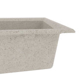 Kitchen Sink Beige 79 x 50 x 31 cm Quartz and Resin 147055