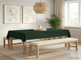 Table Cloth 5 pcs Rectangular Dark Green 110 x 180 cm 42040319