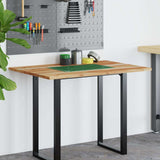 Desk Top Oil Finished 80x70x2 cm Solid Wood Acacia 3279757