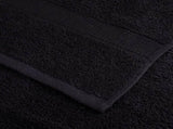 Premium Shower Towels SOLUND 4 pcs Black 70x140 cm 600 gsm 137429