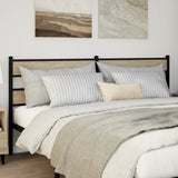 Replace Headboard Sonoma Oak 200 cm Iron and Engineered Wood 4017140