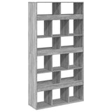 Room Divider Grey Sonoma 100x33x187.5 cm Engineered Wood 3309542