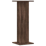 Plant Stands 2 pcs Brown Oak 30x30x80 cm Engineered Wood 3307870