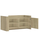 Coffee Table Sonoma Oak 100x50x50 cm Engineered Wood 848362