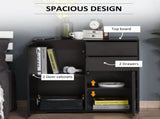 High Gloss Frame Sideboard, Push-Open Design with 2 Drawers for Living Room, Bedroom, 74H x 79W x T3398P343440
