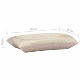 Sink Cream 50x35x10 cm Marble 149165
