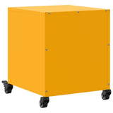 Bedside Cabinet Mustard Yellow 36x39x43.5 cm Steel 846620