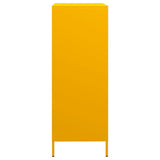 Highboard Mustard Yellow 39x35x103.5 cm Steel 851403
