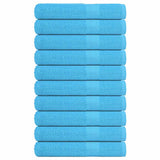 Towels "FROGN" 10 pcs Turquoise 100x200 cm 360 gsm 136988
