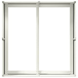 Planter White 80x80x40 cm Cold-rolled Steel 860739