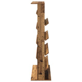 Magazine Rack Old Wood 70 x 41 x 156 cm Engineered Wood 899525