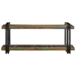 ZNTS Wall Shelf Multicolour Solid Wood Reclaimed 4017489