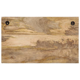Wall-mounted Coat Racks with 4 Hooks 2 pcs Solid Wood Mango 358951