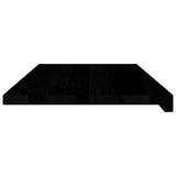 Window Sills 2 pcs Brown Black 80x40x2 cm Solid Wood Oak 4009198
