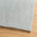 Rug HUARTE Short Pile Soft and Washable Blue 160x160 cm 375135