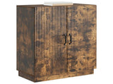 Sideboard Smoked Oak 66 x 34.5 x 87 cm Engineered Wood 895280