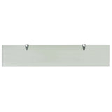 Floating Shelves 2 pcs Glass 100x20 cm 8 mm 3051541