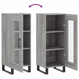 Sideboard Grey Sonoma 34.5x34x90 cm Engineered Wood 828826