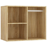 Dressing Table Set with LED Sonoma Oak Engineered Wood 3114101