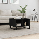 Coffee Table Black 60x50x36.5 cm Engineered Wood 830549