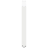 Dining Table Legs U-Shaped 3 pcs White 80x cm Steel 4013205
